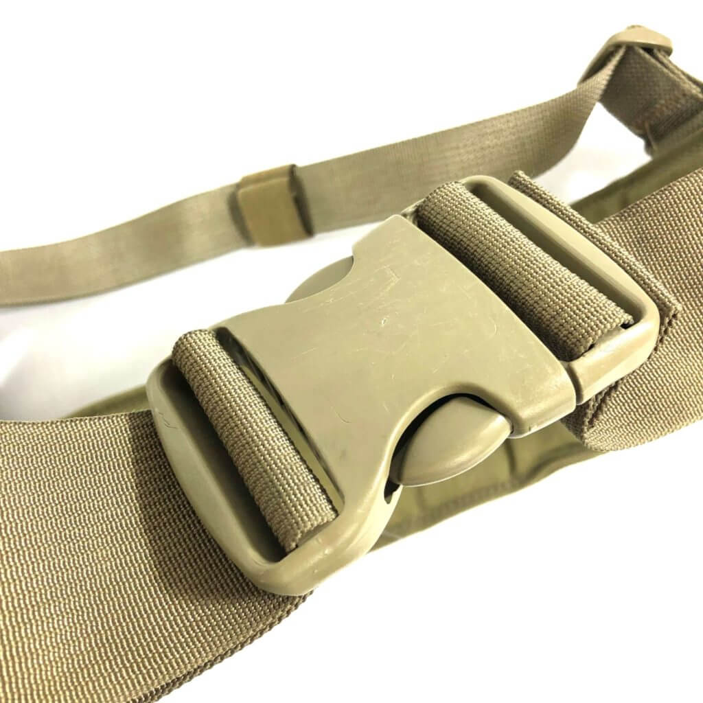 Used Eagle Industries Khaki War Belt With Suspenders - FAST delivery!