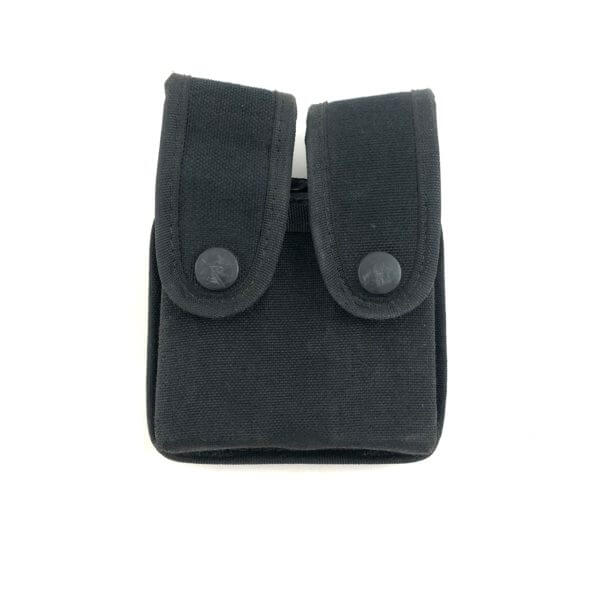 Used Uncle Mikes Sidekick Double Pistol Mag Belt Pouches for Sale