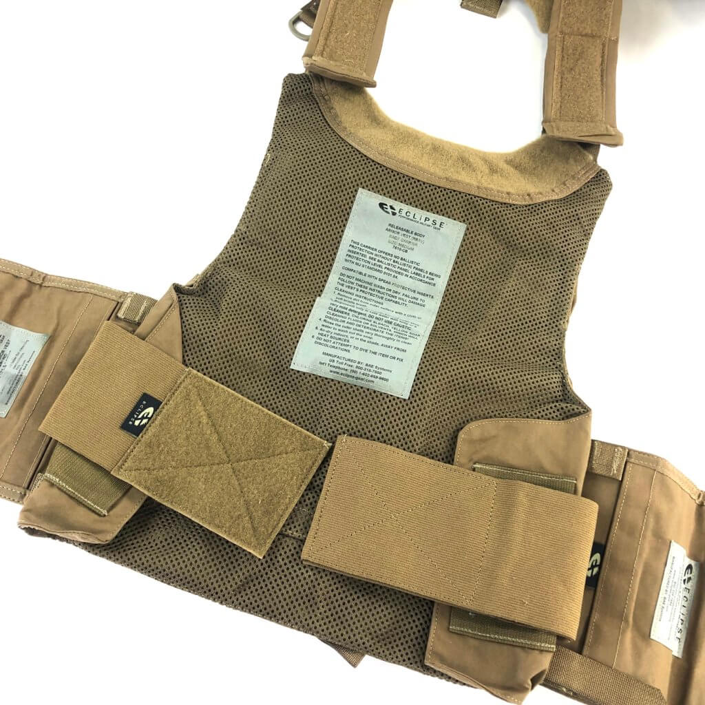 USMC Releasable Body Armor Vest, RBAV, Coyote - Venture Surplus