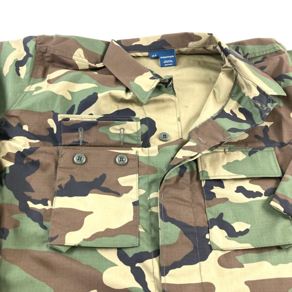 Propper Uniform BDU Shirt, Woodland Camo - Venture Surplus