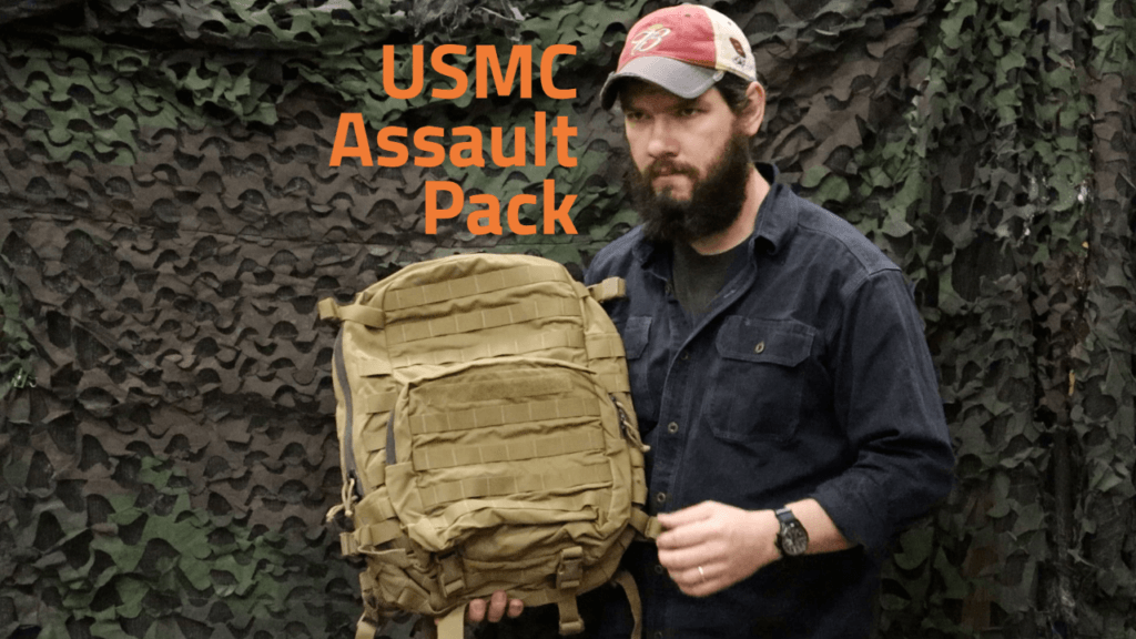 USMC FILBE Assault Pack, Coyote - Rugged USMC Gear