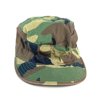 USGI Cold Weather Patrol Cap, Class 1, Woodland Camo - Image 2