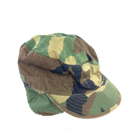 USGI Cold Weather Patrol Cap, Class 1, Woodland Camo