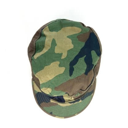 USGI Cold Weather Patrol Cap, Class 1, Woodland Camo - Image 4