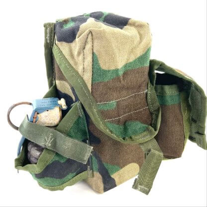 USGI ELCS M4 3 Mag and Grenade Pouch, Left Side