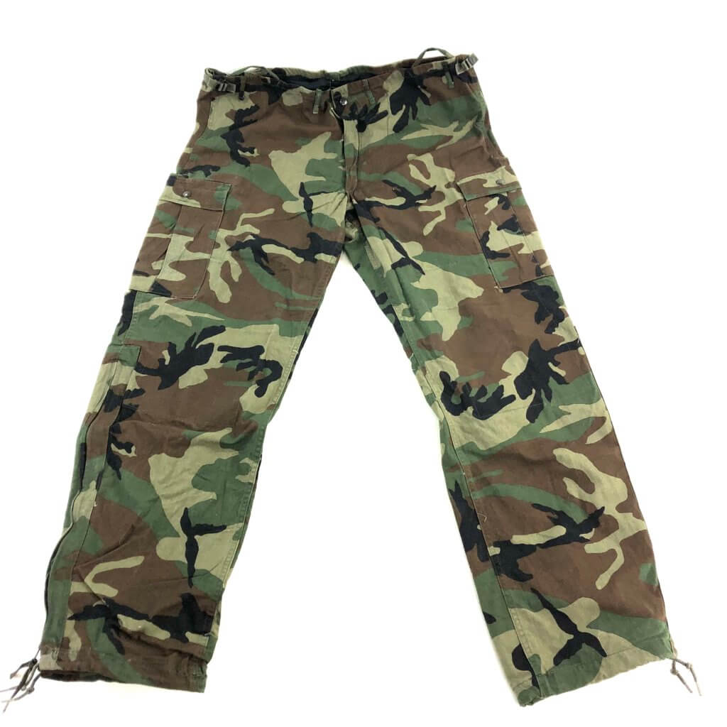 USGI Chemical Protective Suit Pants, Woodland Camo - Venture Surplus