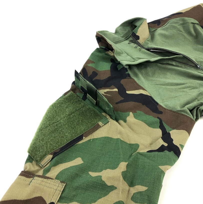 Tru-Spec 1/4 zip Combat Shirt, Woodland - Venture Surplus