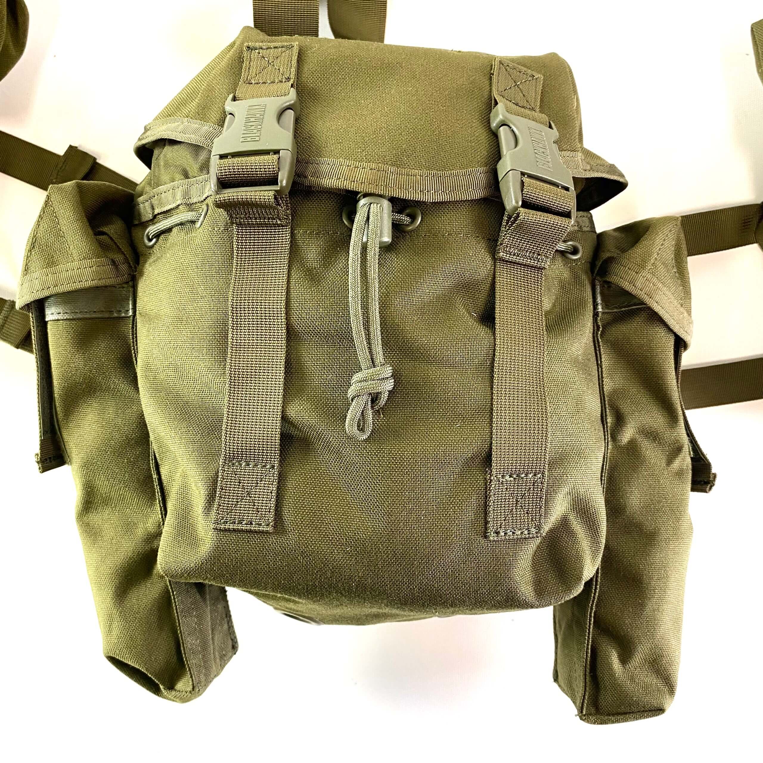 Blackhawk 60BP00 BK, OD<br>Enhanced Military Butt Pack with Lash Tabs