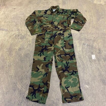 USGI Cold Weather Mechanics Coveralls, Woodland Camo