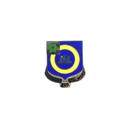 US Army 41st Infantry Regiment Unit Crest Pin